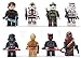 Generic Lot Super Heroes Star Wars White Clone Soldiers Troops Minifigures Building Blocks Toys (8 Piece)
