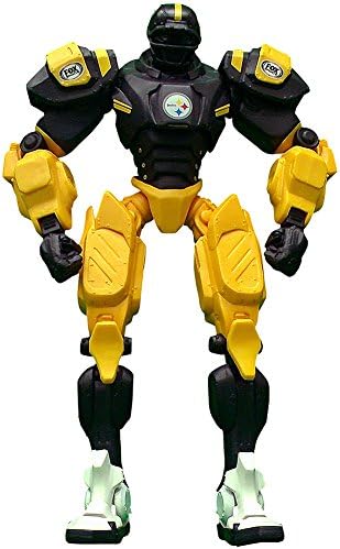 NFL Pittsburgh Steelers Poseable Robot Fox Sports Football Fan Action Figure