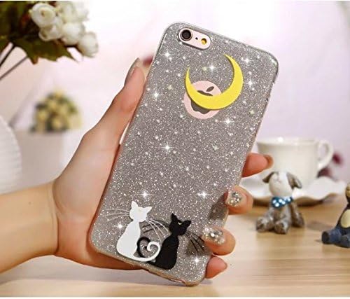 iPhone 6 Case,Richer life PU Transparent Clear Case Bumper[Scratch-Resistant] Clear Hard PC Back Case Ultra Slim Translucent Silicone Clear Case Gel Cover for Apple iPhone 6 / 6S (2)