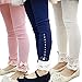 Qiufeng Girls Winter Fall Lace Flowers Bowknot Cotton Pants Leggings 2-6 Years