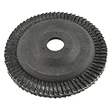 uxcell　フラップ研磨ディスク　16mmの内径　80#のグリット　研磨材　バフ研磨