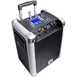 Battery Powered Port Pa Sys Blk W/ Usb/Sd Dj Controls And Aux Input