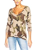 SO Cachemire & Knitwear Camiseta Manga Larga Tal (Beige)