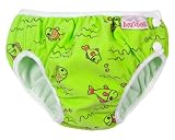 Imse Vimse Swim Diapers - Extra Large - Green Fish