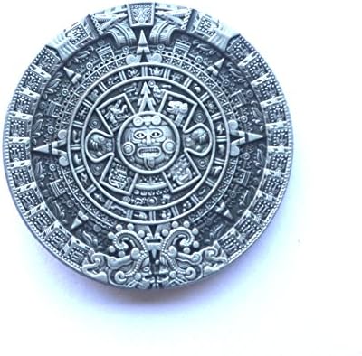 Native American Aztec Calender Circle Belt Buckle (Brand New)