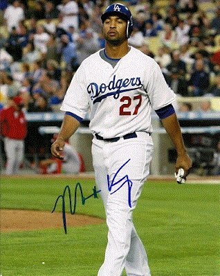 Autographed/Hand Signed Matt Kemp Los Angeles Dodgers 8x10 Photo