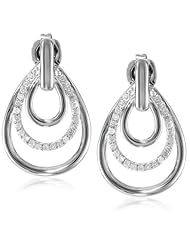 Sterling Silver 1/5cttw Diamond Earrings