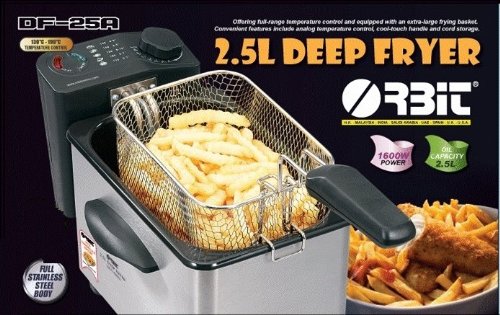 Orbit 2.5 Litre 1600W Deep Fat Fryer