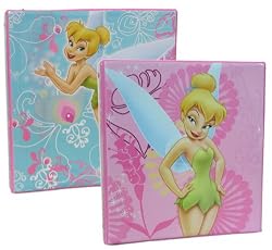 Disney Fairies Stationery Binder - Flying Tinker Bell 3 Ring Binder