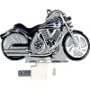 GE 10904 Black Motorcycle Design Incandescent Night Light