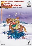 Produkt-Bild: Spiel und Spa&szlig; mit der Altblockfl&ouml;te: Die sch&ouml;nsten Weihnachtslieder (+CD) f&uuml;r 1-2 Altblockfl&ouml;ten (mit Text) - Das Heft enth&auml;t sehr leichte Bearbeitungen, die schon ab dem ersten Unterrichtsjahr gespielt werden k&ouml;nnen. - Noten/sheet music