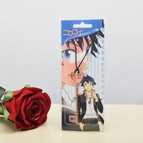 Japan Anime Nisekoi Onodera Kosaki Pendant Necklace Key StyleCosplay Props