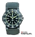 Smith & Wesson SWW-357-N Tactical Watch Tritium 45mm Black with Velcro Nylon Strap