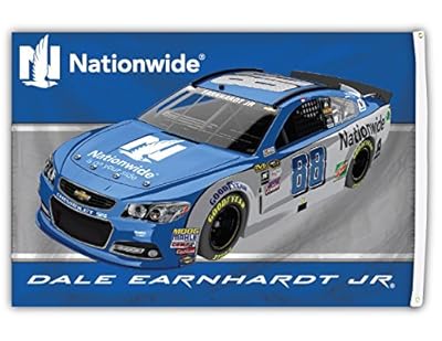 Dale Earnhardt Jr #88 2016 3x5 CAR Flag w/grommets Banner Nascar Racing