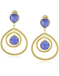 Coralia Leets Jewelry Design "Riviera Collection" Small Frames Double Post Earring