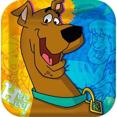 Hallmark Scooby-Doo Mod Mystery Shaped Dinner Plates 8 Hallmark Scooby-Doo Mod Mystery Shaped Dinner Plates 8