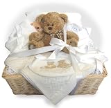 Large Baby Basket White 3-6m