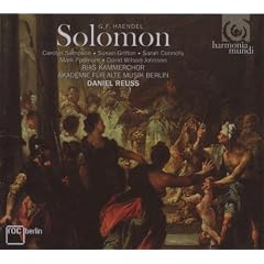 Haendel - Solomon / Sampson, Gritton, Connolly, Padmore, Wilson-Johnson, RIAS Kammerchor, AfAMB, Reuss