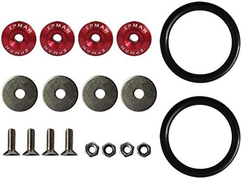 JDM Quick Release Fasteners Front Rear Bumpers Trunk Hatch