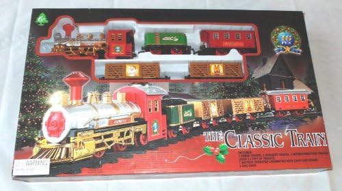 The Classic Train Electric Christmas Tree Train Set by Toy2U Manufactory Co