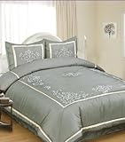 Wellington & Castle Yorkshire 4-Piece Comforter Set, Queen