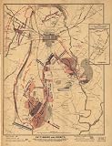 Gettysburg and vicinity, showing the lines of battle, July, 1863, and the land purchased and dedicated to the public by General S. Wylie Crawford and the Gettysburg Battlefield Memorial Association Eng'd. by American Bank Note Co., New York. (Civil War Map Reprint: 28