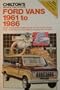 Chilton's Repair and Tune Up Guide: Ford Vans 1961-1986 (Chilton's Repair Manual (Model Specific))