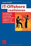 IT-Offshore realisieren: Grundlagen und zentrale Begriffe, Entscheidungsprozess und Projektmanagement von IT-Offshore- und Nearshoreprojekten