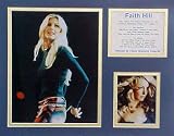 Faith Hill Picture Plaque Framed