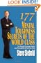 177 Mental Toughness Secrets of the World Class: The Thought Processes, Habits and Philosophies of the Great Ones