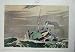 1918 Trader Ship Camouflaged Merchantman Spithead Fort