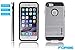 TRAKK FORCE iPhone 7 Case - Elite Premium Modern Slim Cushion - Brushed Metal, Dual Layer TPU, Anti-Scratch, Shock Absorption Heavy Duty Apple iPhone 7 Protective Case 4.7