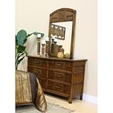 Mirror by Hospitality Rattan - Antique Color (710-5274-ATQ)