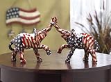 PATRIOTIC AMERICAN FLAG THEME PACHYDERM ELEPHANT PAIR 518tBGcAOJL. SL160 PATRIOTIC AMERICAN FLAG THEME PACHYDERM ELEPHANT PAIR