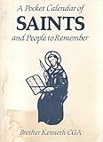 A pocket calendar of saints and people to remember