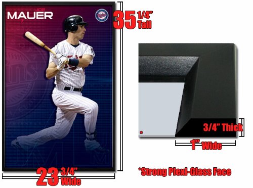 Framed Joe Mauer Poster Minnesota Twins Mlb Fr4903