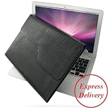 518tGwQ57VL. SL160  PDair PX1 Black Crocodile Leather Case for Apple New MacBook Air 2011 11