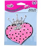 Iron On Applique Crowned Heart