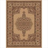 IMAGE OF Home Dynamix Monaco Traditional Area Rug 5'x8' Cream, 100% Wool