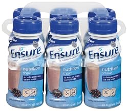 Ensure Complete Balanced Nutrition Drink, Coffee Latte, 8-Ounce (Pack of 24)