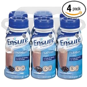 Ensure Complete Balanced Nutrition Drink, Coffee Latte, 8-Ounce (Pack of 24)