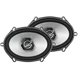 Planet Audio BB570 5-Inch x 7-Inch 2-Way Silver Glass-Fiber Woofer Cone Speaker System