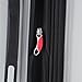DELSEY PARIS Titanium Hardside Expandable Luggage with Spinner Wheels Checked Luggage, Black Cherry Red, Checked-Medium 25 Inch