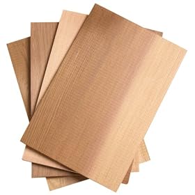 Elizabeth Karmel's Grill Friends Organic Cedar Grilling Planks, Personal Size, Set of 4 by Grill Friends