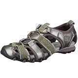 Skechers Bikers Jersey 46119 PEW, Damen Sandalen/Outdoor-Sandalen, silber, (PEW), EU 39