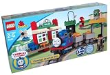 Lego Duplo Thomas and Friends Series #5544 - Thomas Starter Set with Thomas Train, Sir Topham Hatt, Tracks, Station and Water Tower (Total Pieces: 82)