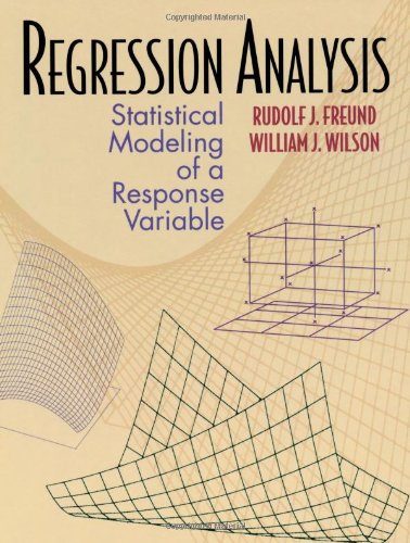 regression analysis statistical modeling of a response variable