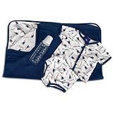 Patriots Genuine Stuff Infants Gift Box Set w Blanket & Btl
