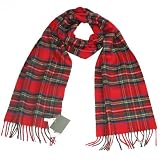 Tartan Cashmere Scarf - Authentic Cashmere Scottish Scarves for Men & Women - Made in Scotland