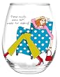 Stemless Wine Glass, Boots Not Made For Walking